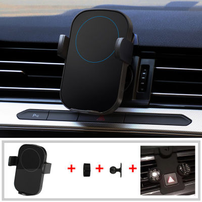 For Volkswagen Tiguan Tayron Magotan Bora Air Vent Clip Mount Mobile Cell Stand Support to 4.0-6.4 inch mobile phone