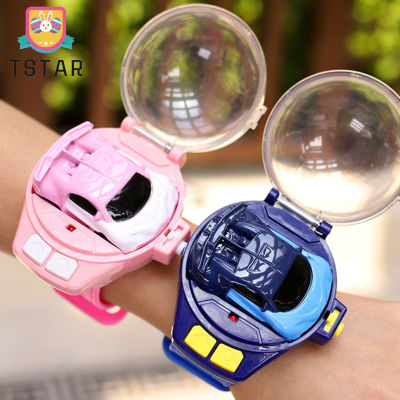 TS【ready Stock】Children Mini Watch Remote Control Car Usb Rechargeable 2.4G Alloy Remote Control Car Toy Gifts For Boys Girls【cod】