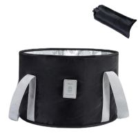 ◐۩▨ Collapsible Bucket For Soaking Feet Thermal Insulation Foldable Foot Bath Portable Travel Foot Soaking Bucket Portable Foot Spa