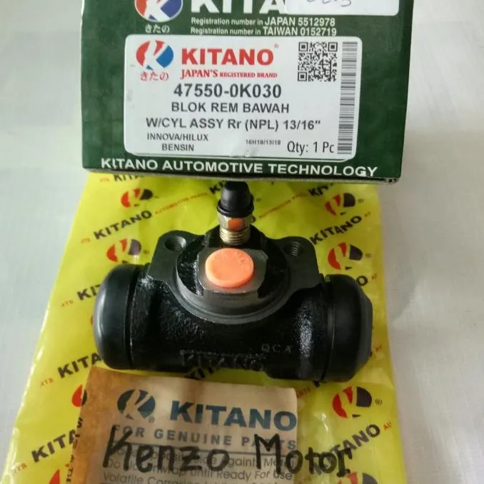 Wheel Cylinder Blok Rem Roda Innova Hilux K Kitano Lazada