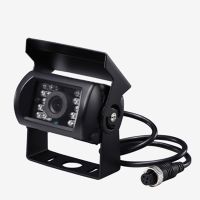 Truck Backup Camera Waterproof 18 LED Car Rear View Reversing Parking Backup Camera IR Night Vision For Bus Truck Van 12V 24V