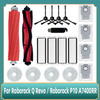 For Roborock Q Revo Roborock P10 Robot Vacuum Cleaner Main Side Brush HEPA Filter Mop Cloth Dust Bag Accessories Parts Spare