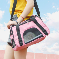 Carrier Cat Portable Breathable Foldable Bag Cat Dog Carrying for Small Dog Outgoing Travel s Handbag with Shoulder Strap