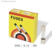 ❖ 10/20/50/100 pieces 5x20mm fast-acting glass tube fuse matching kit 0.1A-30A F2AL 2.5A 250V fast-acting fuse