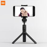 Original Xiaomi Foldable Tripod Monopod Selfie Stick Bluetooth With Wireless Button Shutter Selfie Stick For iOS/Android/Xiaomi Camera Remote Controls