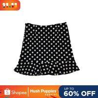 COD ☬◄ The Monolopy Shop28dfgs8dgs Hush Puppies Jessica Ladies Short Skirt With Raffles Hem HQK733183