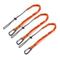 【LZ】❧◆♙  Tool Lanyard3 Pcs Safety Lanyard With CarabinerShock Absorbing Safety Lanyard Adjustable Safety Lanyard For Work Tools