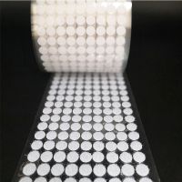 【CW】 100Pairs Adhesive Dot Fastener Glue Sticker Disc Round Coins Tape Use