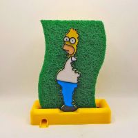 【CC】❆✥  Storage Cartoon character Sponge Holder Sink Drain Rack Basket Household Supply Accessories Cocina Gadgets Cozinha