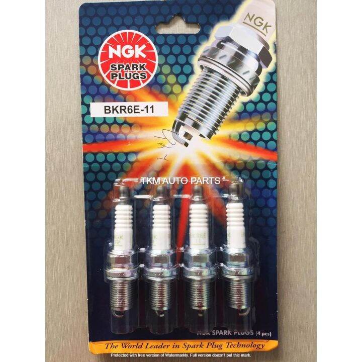 NGK SPARK PLUG BKR6E11 (For Nissan Sentra N16 Proton Waja Honda Jazz