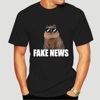 Fake News Meme Groundhog Day Black Navy T-Shirt For Wo Short SleeveCartoon t shirt Unisex New Fashion tshirt NVLY