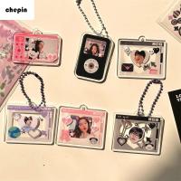 CHEPIN ภาพ kpop การ์ดไอดอล โปร่งใส ที่ใส่ photocard 1นิ้วครับ จี้ไล่ดาว พวงกุญแจกรอบรูป พวงกุญแจ photocard พวงกุญแจ photocard