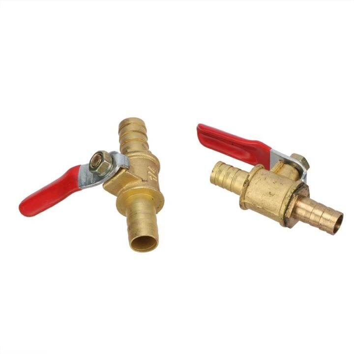 red-handle-valve-8mm-10mm-hose-barbed-ball-valve-inline-brass-water-oil-air-gas-straight-shutoff-ball-valve-pipe-fittings-plumbing-valves