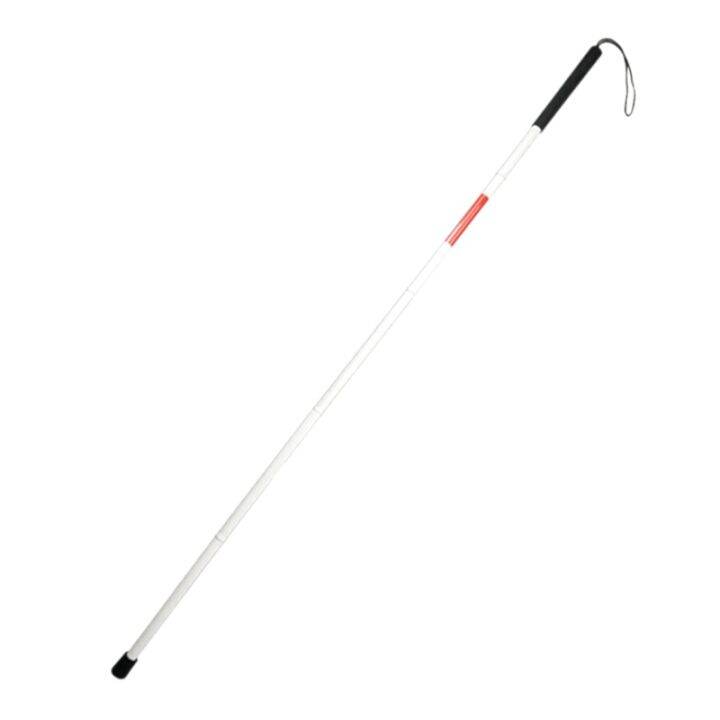 Aluminum Alloy Foldable Reflective Blind Walking Stick Guide Blind Cane