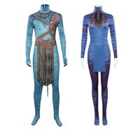 New Movie The Way Of Water Jake Sully Cosplay Costume Jumpsuit Neytiri Bodysuit Costumes Mens And Womens Halloween Costume