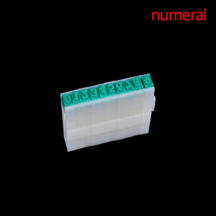 🔥🔥🔥Aofulai English Alphabet Letters Numbers Rubber Stamp Free