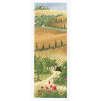 ชุดครอสติช Pinn  HS-JC567B เฮริเทจ International - TUSCANY ขนาด 11x30 cm.