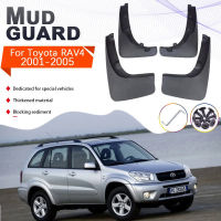 Afor Toyota RAV4 RAV 4 XA20 2001 ~ 2005 2004 4x MudFlaps อุปกรณ์เสริม Mud Flaps Splash Guards กันชนรถจัดแต่งทรงผมด้านหน้าด้านหลัง WheelsM