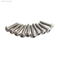 ✴ 5/10/20/50PCS ISO7380 M2 M2.5 M3 M4 M5 M6 M8 M10 304 A2 Stainless Steel Button Head Screw Hex Socket Round Head Allen Bolt Screw