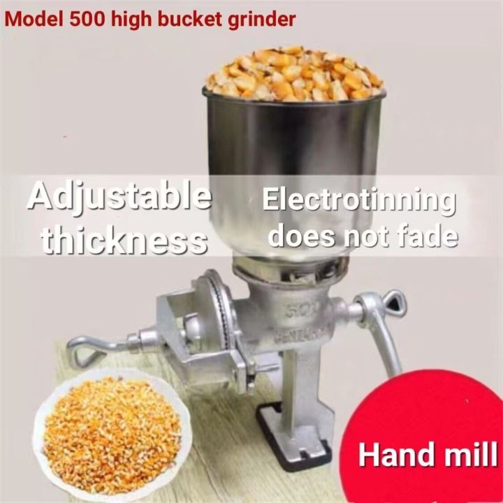  Manual Grinding Miller Corn Coffee Bean Flour Mill Machine Nut  Grinder : Home & Kitchen