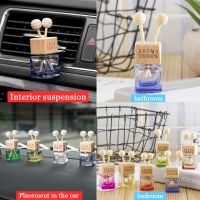 1Pc Car Fragrance Glass Bottle Freshener Perfume Clip Air Vent Outlet Aromatherapy Oils Diffuser