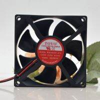 For TOYO RDH8025S1-D12 8025 12V 0.23A 8cm Temperature Control Case Cooling Fan