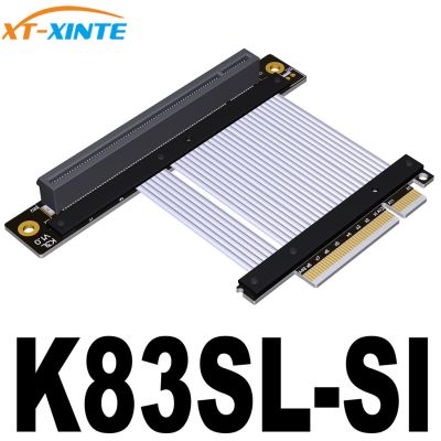 การ์ดไรเซอร์ PCI-E 4.0 X8 เป็น X16 PCI Express Gen4 8x 16x ช่อง GPU สําหรับกราฟฟิควิดีโอเกม K83SF-SI