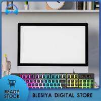 Blesiya สำหรับเดสก์ทอปคอมพิวเตอร์แบ็คไลท์ LED ตอบสนองรวดเร็วกลไกคีย์บอร์ดเล่นเกม