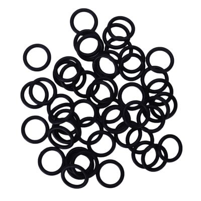 50 x nitrile rubber O ring black 11 mm x 15 mm x 2 mm Washer Sealing bags Rubber pads