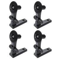 4X Wall Mount Bracket Cam Storage Stand Holder 180 Degree Adjustable for Cloud Camera 291 Series Camara(Black)