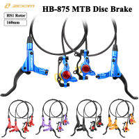 ซูม HB-875 MTB จักรยานไฮดรอลิดิสก์เบรกชุด140มิลลิเมตร160มิลลิเมตร180มิลลิเมตรคาลิปเปอร์อะแดปเตอร์ HS1ใบพัดน้ำมันความดันชิ้นส่วนจักรยานเสือภูเขา