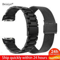 HotBeiziye สแตนเลสสมาร์ทนาฬิกาสำหรับ Samsung Gear S2 SM-R720 SM-R730พร้อมอะแดปเตอร์ Connector โลหะสร้อยข้อมือกีฬาสายคล้องคอ