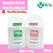 Chilly Gel 200ml - Dung dịch vệ sinh phụ nữ nhập khẩu từ Ý