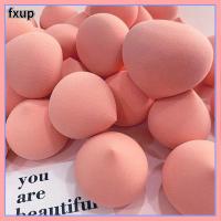 FXUP ใบหน้าปั่นรูปพีชความงามเครื่องมือแต่งหน้าไข่พัฟเครื่องสำอางผัดหน้าฟองน้ำพัฟเครื่องสำอาง