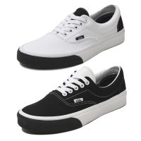 Vans Era รองเท้าผ้าใบ Color Block Black/True White (ลิขสิทธิ์แท้)