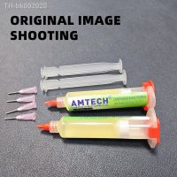 △☸❒ AMTECH Original solder flux NC-559-ASM 10ml Needle Flux for soldering Solder paste