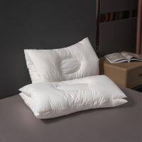 Healthy Sleep Pillow Cotton Type A Massage Spa Neck Protection Soybean Antibacterial Mite Proof Pillow Core