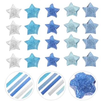 200pcs Diy Origami Paper Origami Star Paper Glitter Folding Paper For Craft  Projects 