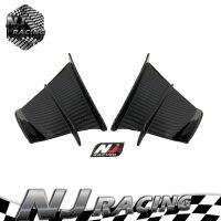 ND จัดส่งฟรี NJ RACING วิงเล็ต/ปีกข้าง ปีกใต้ไฟหน้าแต่งคาร์บอนสําหรับ รถจักรยานยนต์  ใส่ได้ทุกรุ่น  (เคฟล่า)