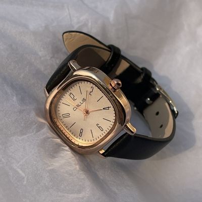 Hot Seller Exam special watch for female students ins niche design simple light luxury junior high school advanced sense quartz