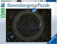 จิ๊กซอว์ Ravensburger - Map of the Universe  1500 piece  (ของแท้  มีสินค้าพร้อมส่ง)