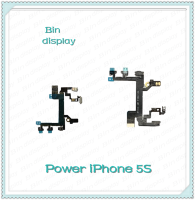 power iPhone 5S อะไหล่แพรสวิตช์ ปิดเปิด Power on-off (ได้1ชิ้นค่ะ) อะไหล่มือถือ คุณภาพดี Bin Display