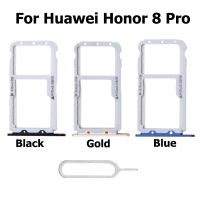 ตัวเชื่อมต่อสำหรับใส่ซิมช่องเสียบบัตรสำหรับชิ้นส่วนถาดใส่ซิม Honor 8 Pro การ์ด SD