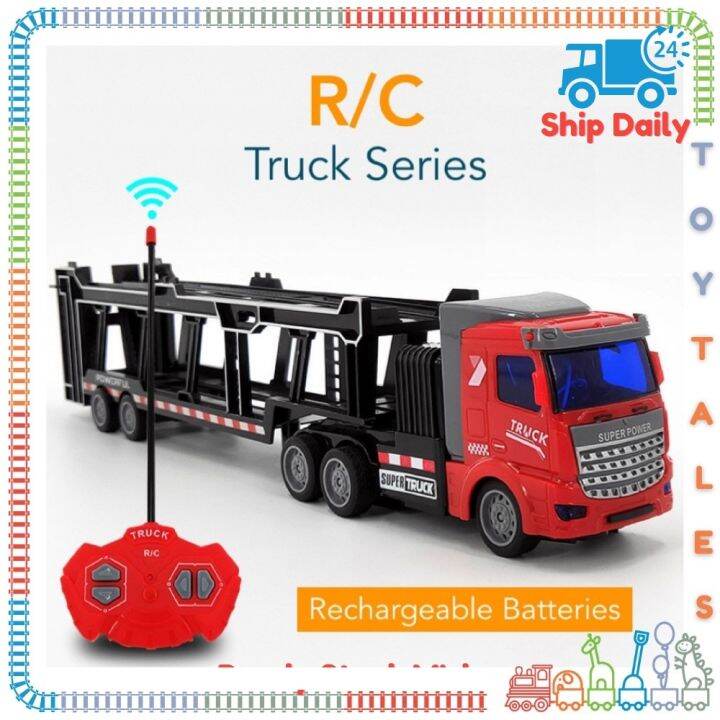 RC Commercial Truck Series with Rechargeable Batteries Oil Tanker