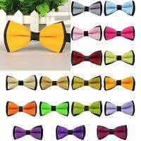 Kid Boy Bowties Solid Butterfly Bowtie Wedding Accessories Gift Bow Tie Party Neckwear New Wholesale Classic AC44 Boys Clothing