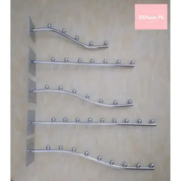 3pcs - 106 hook Stainless Steel 6 Hooks Wall Hanging Hook