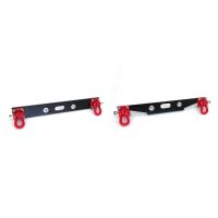 Metal Rear Bumper with Tow Hook for MN D90 D91 D96 MN98 MN99S MN45 1/12 RC Car Upgrade Parts Accessories