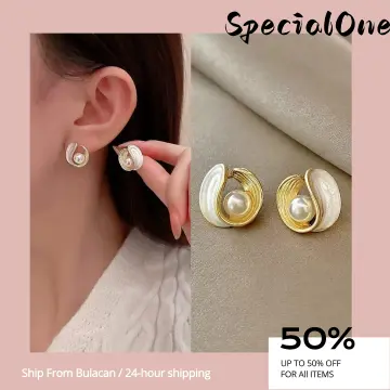 Shop Chanel Earrings Stainless with great discounts and prices