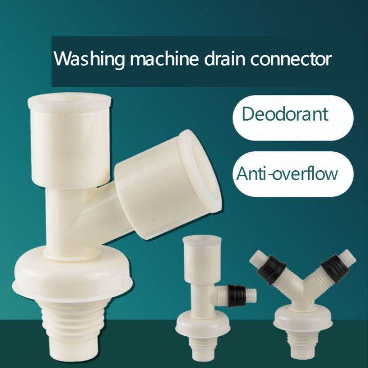 Plastic Washing Machine Hose Dispenser Connector Drain Hose Sink Laundry Room Adapter Bathroom
