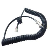 Replacement Mic Cable Cord Wire For Alinco Radio EMS-57 EMS-53 DR635 DR620 DR435 Speaker Microphone